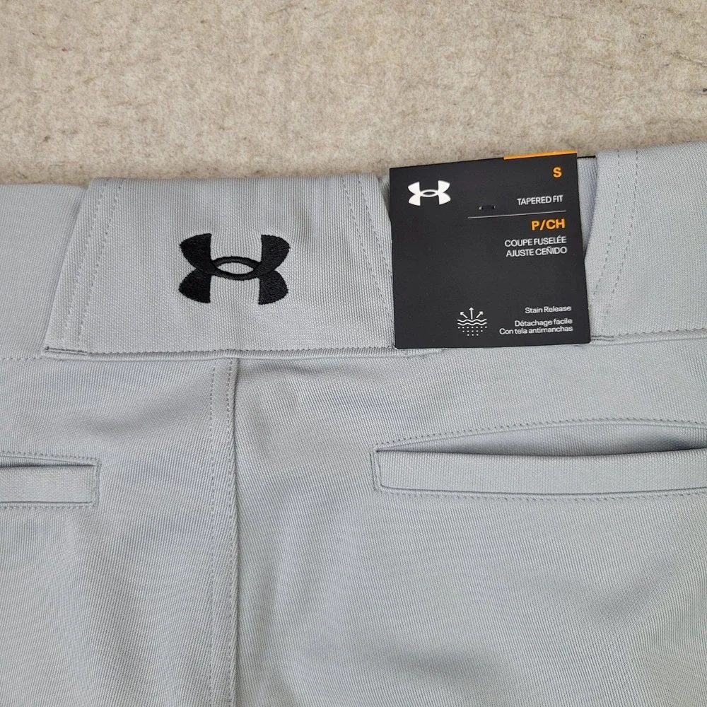 Under Armour Baseball Mens Small Gray Utility Knicker Grip‎ Waist 1375654 NWT